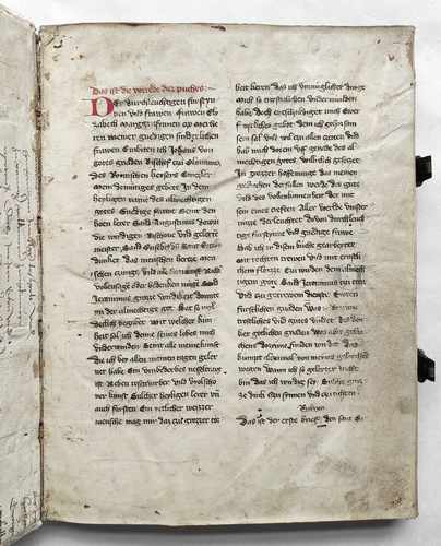 Johannes von Neumarkt Kanzler Kaiser Karl IV. Böhmen Prag Pergament Handschrift Leben des Hieronymus