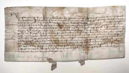 Kloster Weyarn, Ewiggeldbrief 1482 - Handschrift, Pergament, Vorschau
